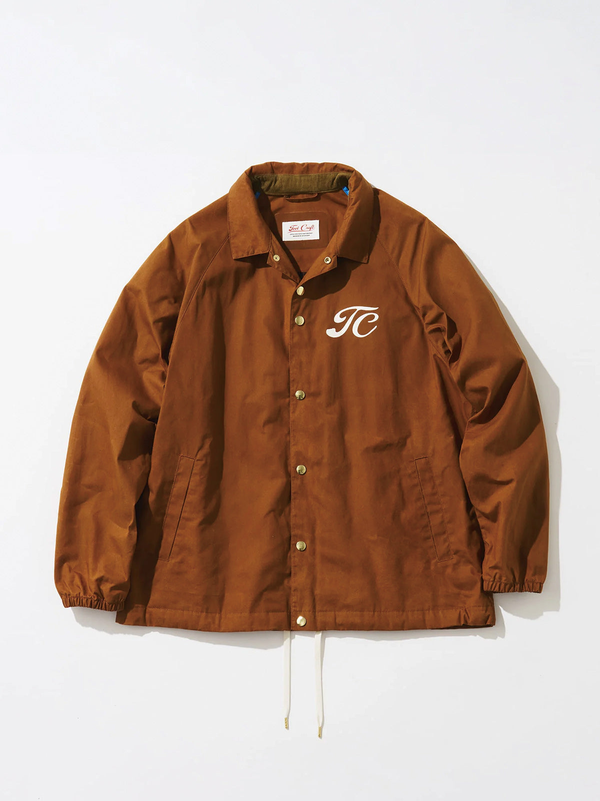 Tool Craft ツールクラフト P.COTTON COACH JACKET パラフィンコットンコーチジャケット - COYOTE -