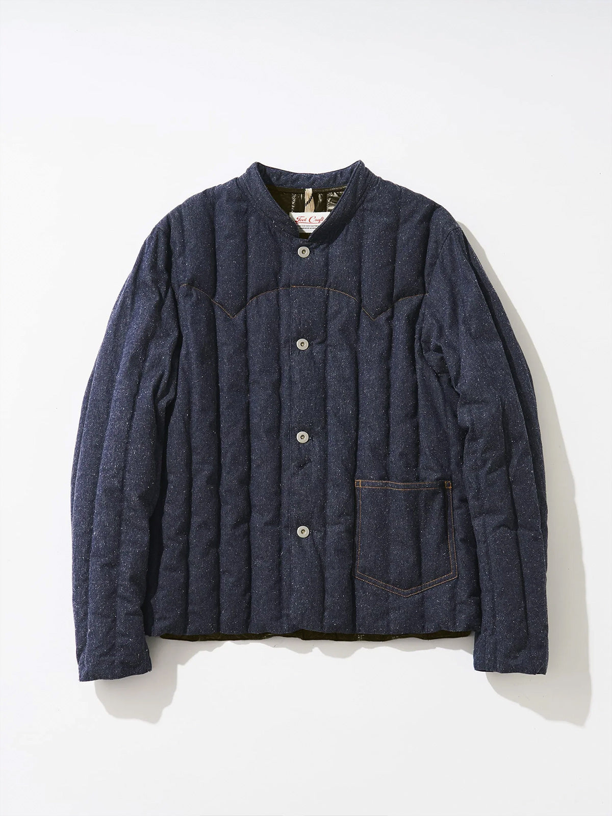 tool craft ツールクラフト DOWN MIDDLER JACKET - DENIM -