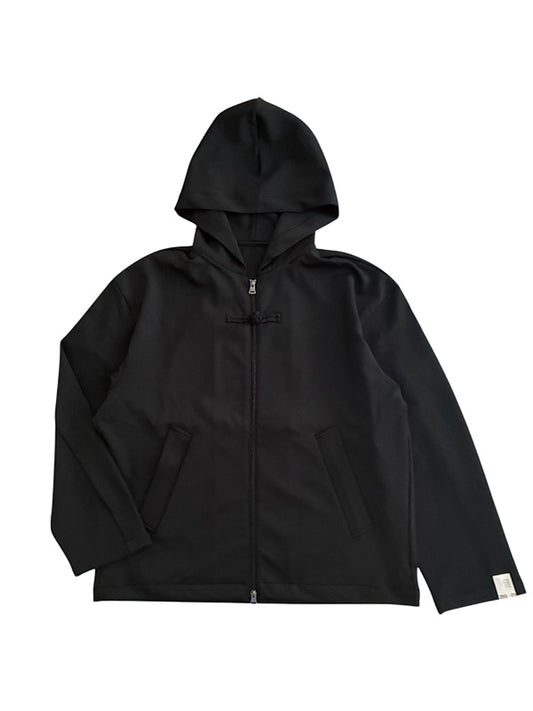 Mendrill メンドリル  MNDL MENDRILL × N.HOOLYWOOD / Mendrill Zip Hoodie - BLACK -