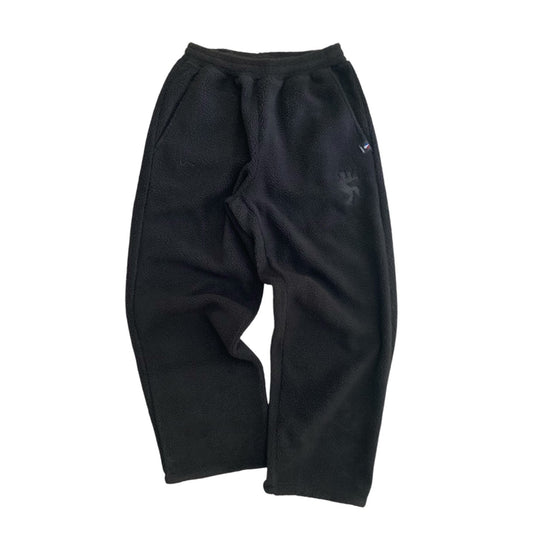 Mendrill メンドリル  MNDL FLEECE PANTS - BLACK -