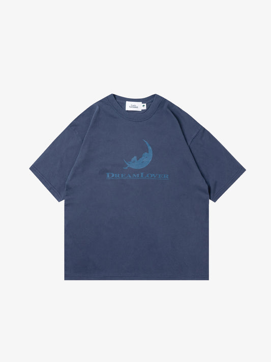 Little Yarmouth リトルヤーマウス Lover / Over Tee - NAVY -