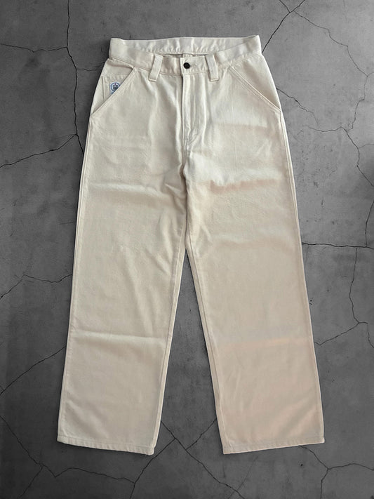 AS STANDARD x KOJIMA SHINSENGUMI 児島新鮮組 PARALLAX 5P JEANS - OFF WHITE -