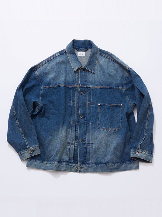 SCARPETTA スカルペッタ 61" DENIM JACKET - BLUE -