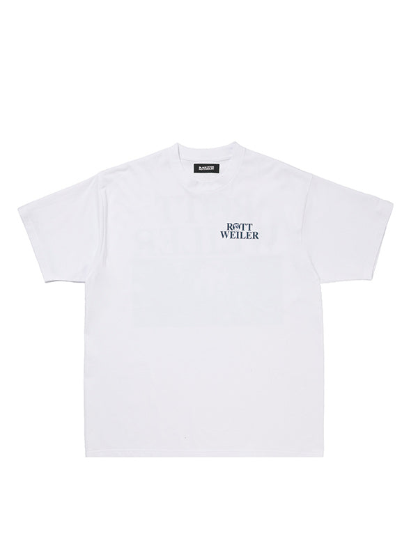 ROTTWEILER ロットワイラー DOGRACE TEE - WHITE -