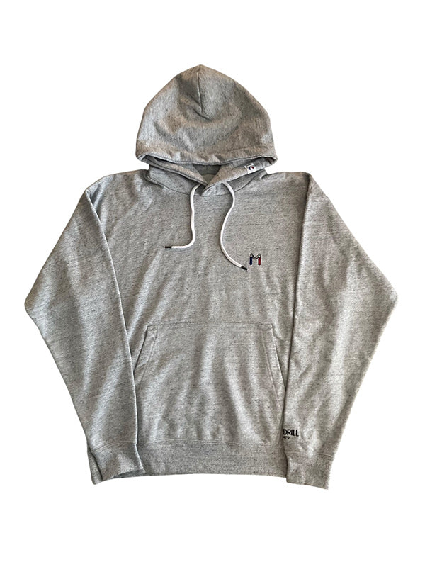 Mendrill MNDL FRENCH TERRY HOODIE - GRAY -