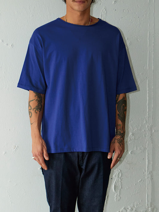 AS STANDARD X SCREEN STARS Cut Off TEE - NAVY -