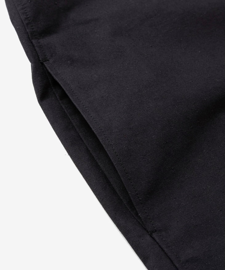rehacer レアセル KUNG-FU Twill Box Shirt - BLACK -