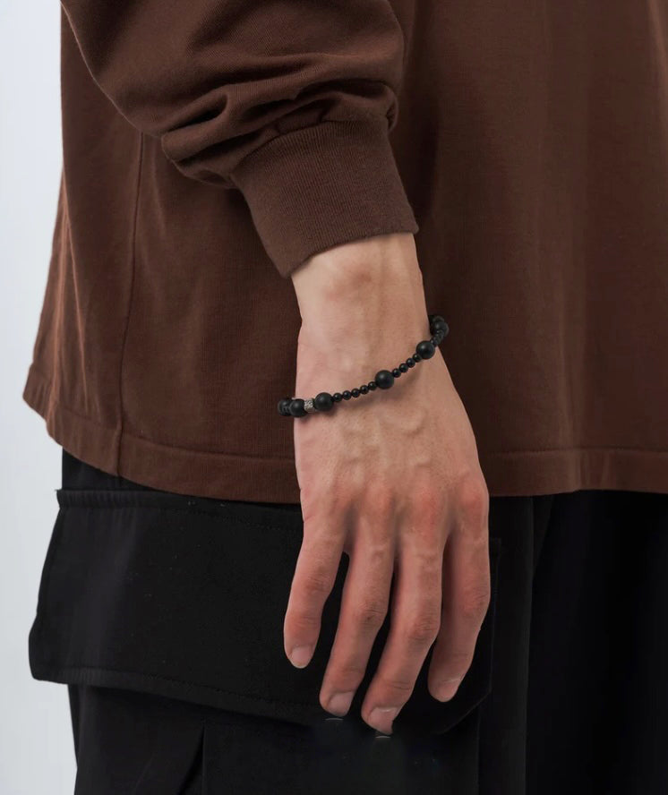 NarrativePlatoon ナラティヴプラトゥーン Macro Micro Onyx Bracelet