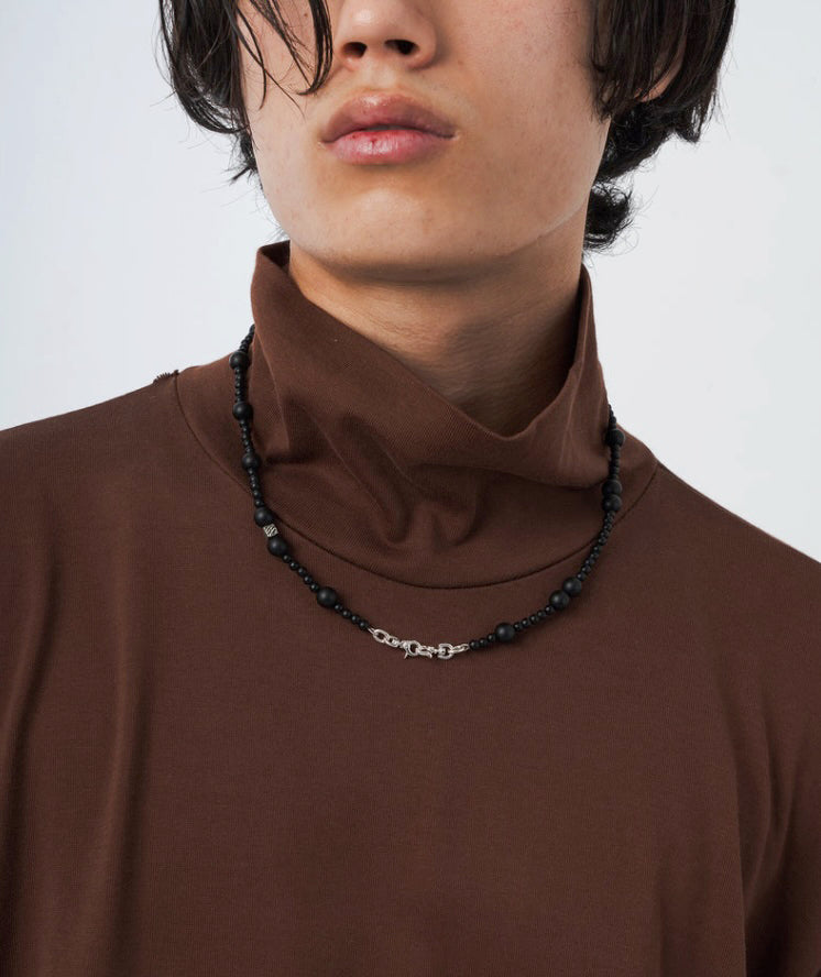 NarrativePlatoon ナラティヴプラトゥーン Macro Micro Onyx Necklace