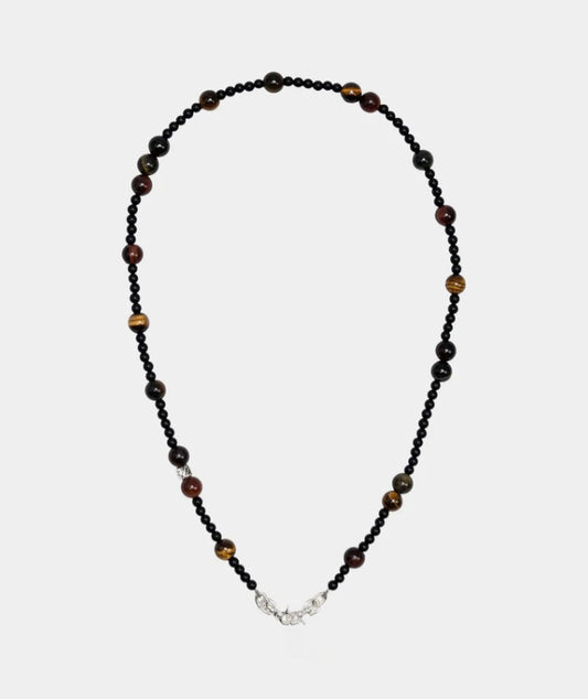 NarrativePlatoon ナラティヴプラトゥーン Macro Micro Tiger's eye Onyx Necklace