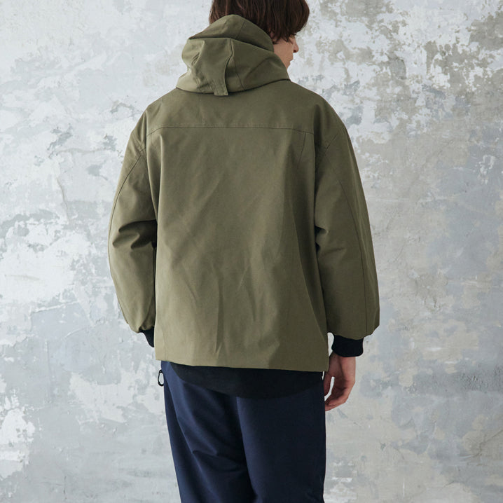 rehacer レアセル 3Layer Hooded Padding Jacket - KHAKI -